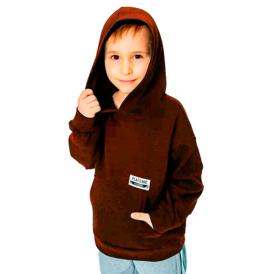 Худи для мальчика Colabear 611095 коричневый 1